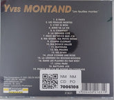Yves Montand - Les feuilles mortes (CD)